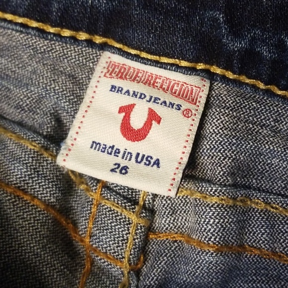 True Religion women's blue jeans size 26 - Picture 2 of 7
